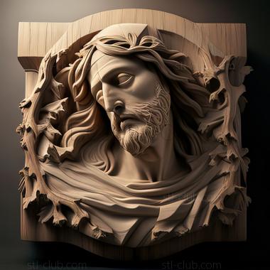 3D model st jesus (STL)